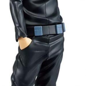 Eraserhead figurine from My Hero Academia—it's got all the details, right down to his slick black getup. Seriously, the pose? Super dynamic, like he’s ready to jump right into action. Perfect for any fan!