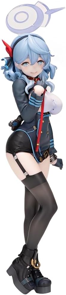 A delightful Blue Archive anime figure—full of life and colour, the details pop against the stark white backdrop. It just draws you in, doesn’t it?