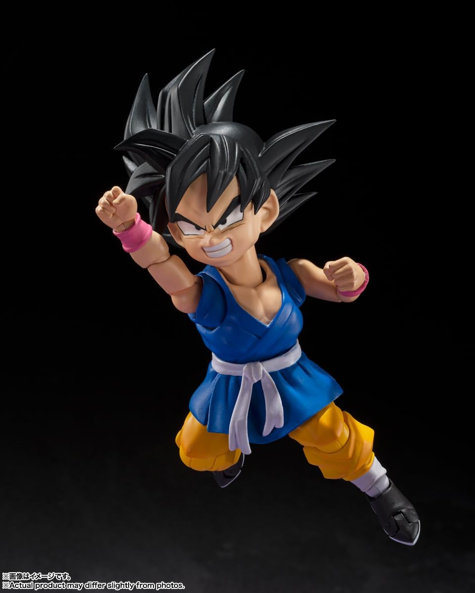 S.H. Figuarts Dragon Ball GT Son Goku - GT- Approx. 3.1 inches (80 mm), ABS & PVC Pre-Painted Action Figure - Image 5