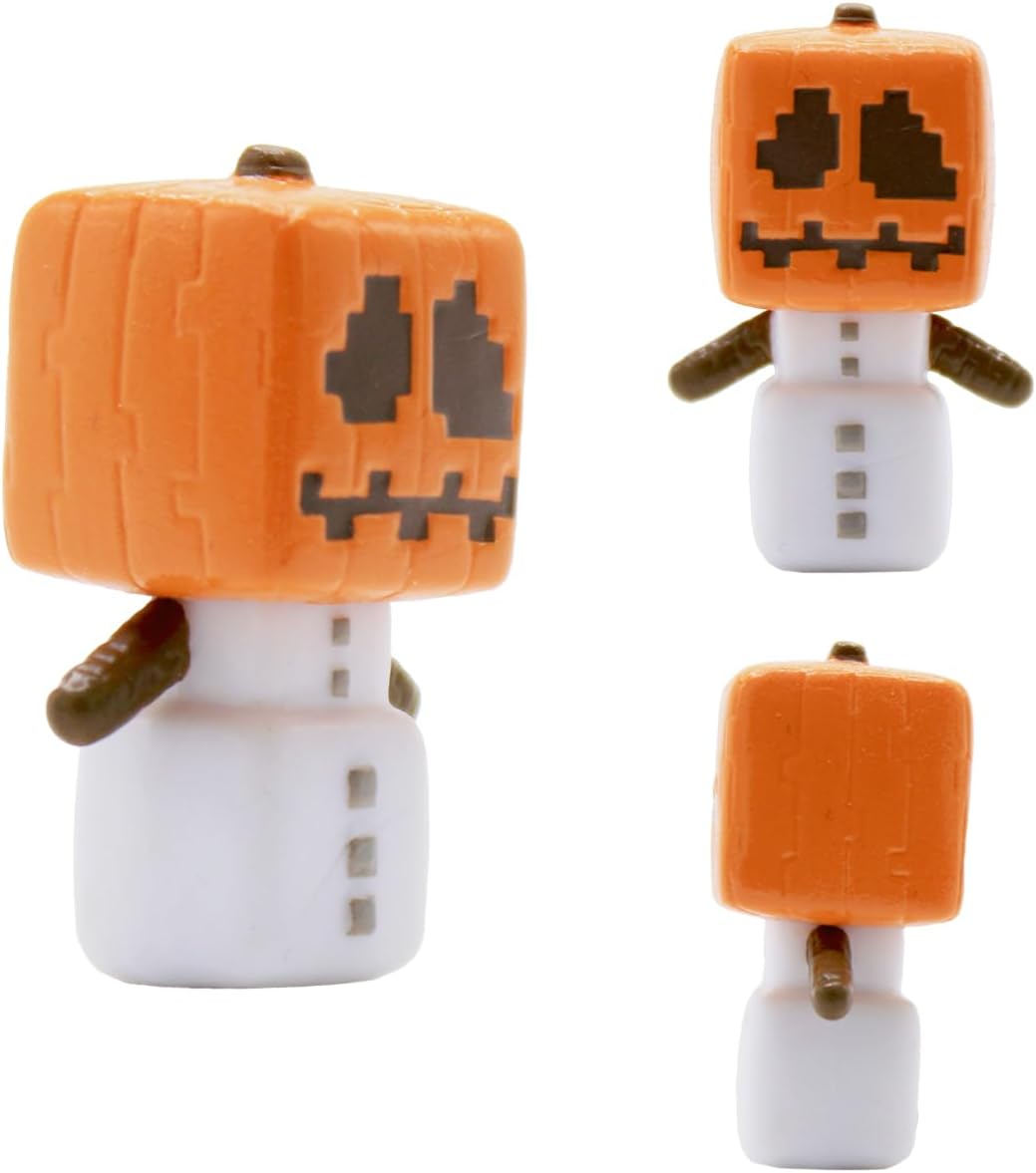 A rugged Minecraft Mine Kit—check out that hard-shell case! Inside, an iron pickaxe waits, and there’s a cool collectible character hanging out too. All set against a simple backdrop, making it pop just right. Perfect for fans—don’t miss it!