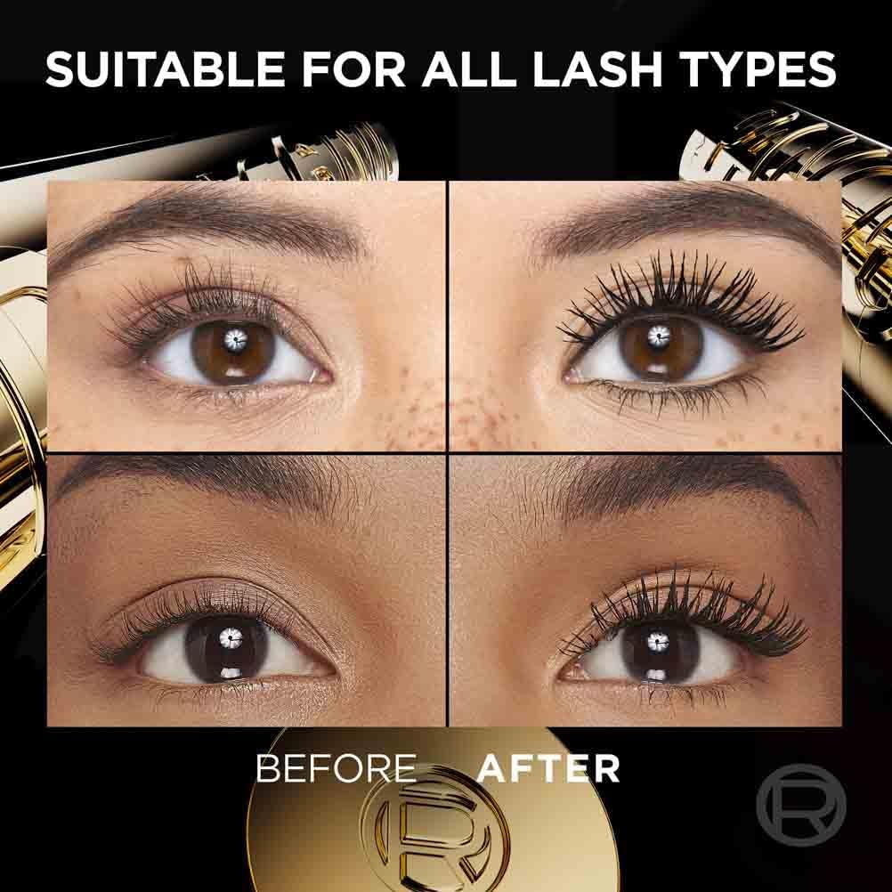 L'Oreal Paris Volumising Mascara, For Intense Volume and a Fanned Out Effect, 1.4x Bigger Looking Eyes, Clump-free Formula, Suitable for Sensitive Eyes, Volume Million Lashes Panorama - Image 7