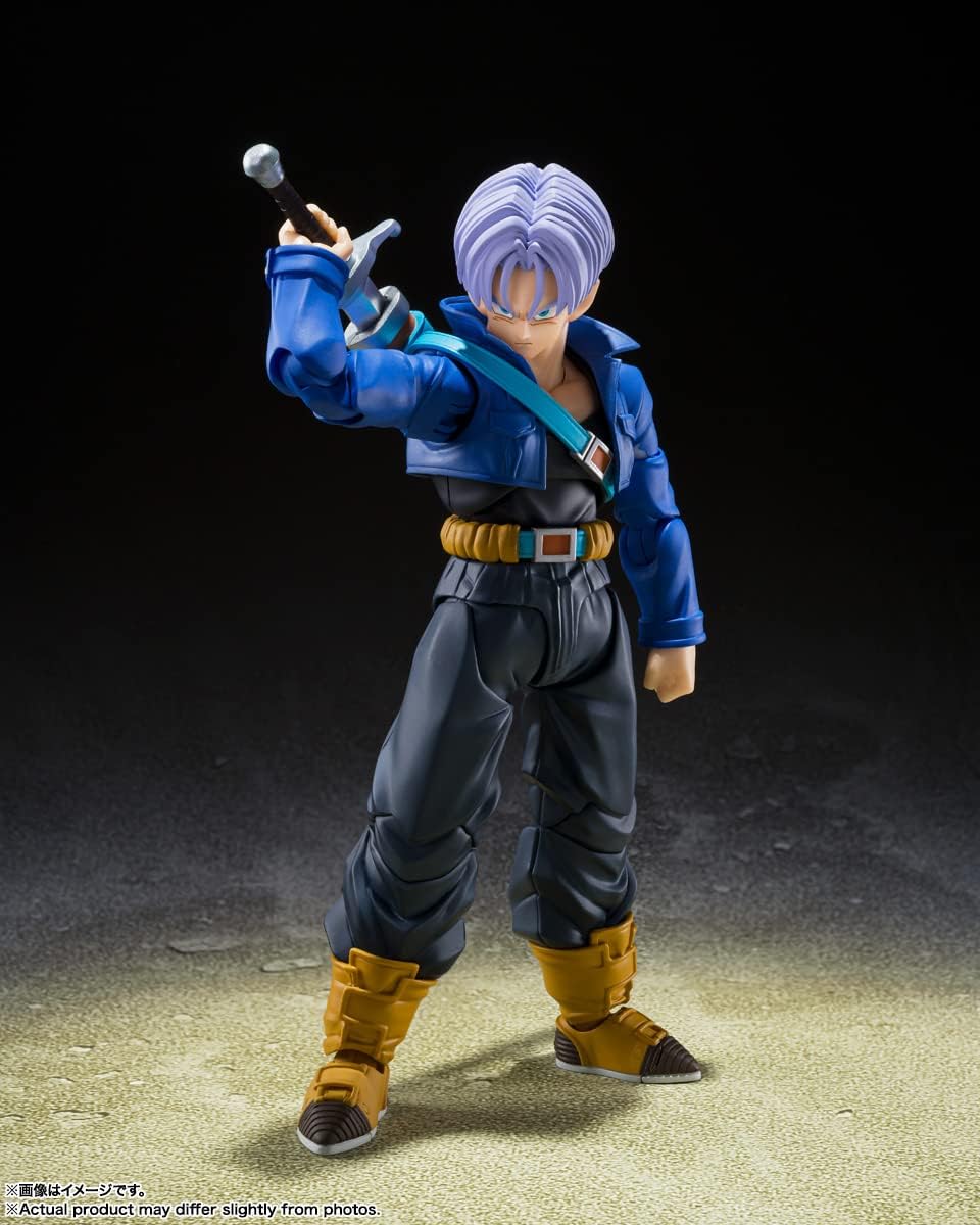TAMASHII NATIONS Bandai Super Saiyan Trunks -The Boy From The Future- Dragon Ball Z, Spirits S.H.Figuarts - Image 5