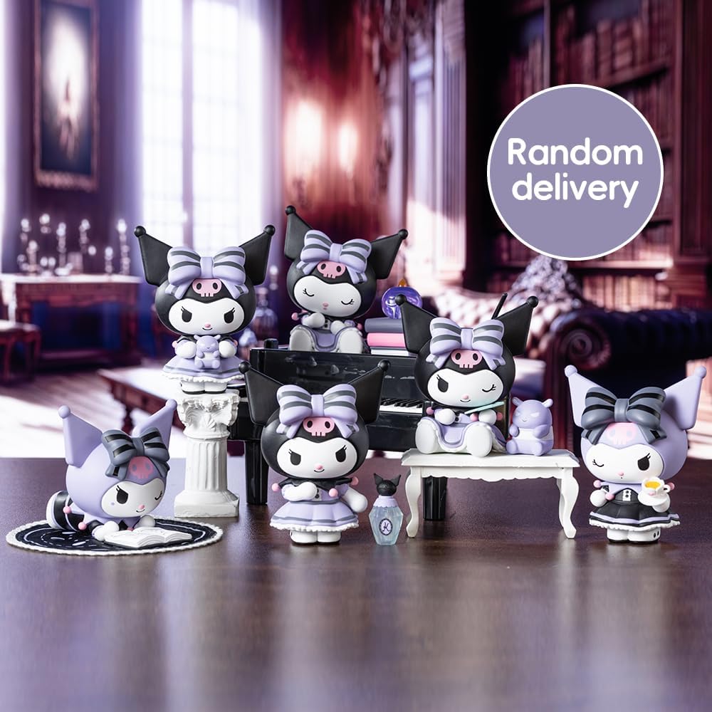 MINISO Kuromi Blind Box, Kuromi Blind Box figures, 2.5 inchs Kuromi Lucky Divination Serie Random Design, Blind Box Toys for Collectable Action Figures, Birthday Gift Idea, 1PC - Image 6