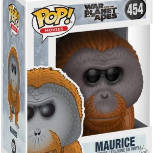 Planet of the Apes Funko Pop! — a fierce-looking chimpanzee, those facial details are wild! Shiny finish catches the light just right, all snug in a decorative box that screams collectable.