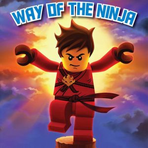 A bright and chaotic scene from Ninjago: The Way of the Ninja 2—ninja characters leaping, spinning, battling. The background? All sorts of dramatic vibes, like something is always about to explode. You just know there's more than meets the eye here.