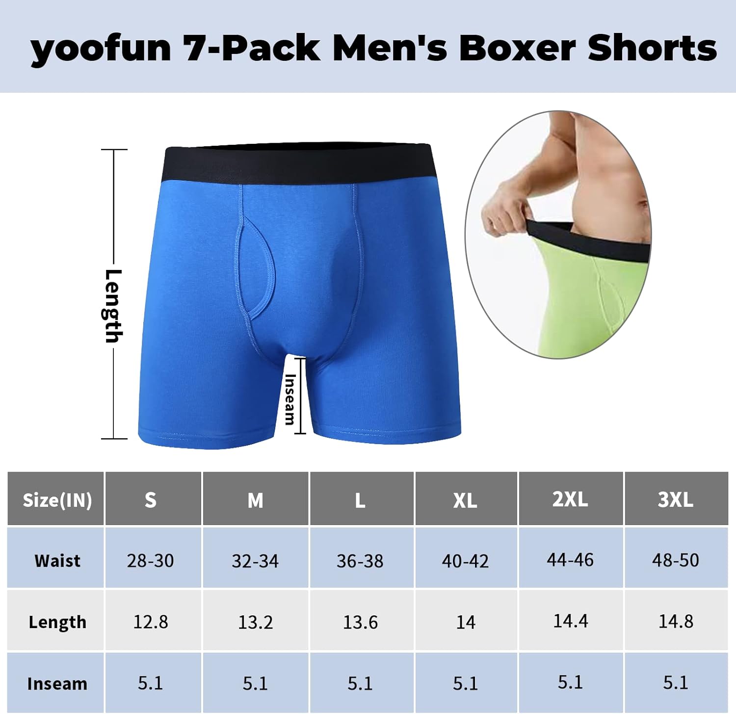 Brightly hued boxers, splashed with a fun pattern—set against a clean white backdrop. Perfect for adding a bit of flair to your day!