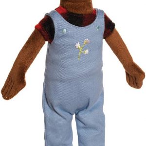 A bright, funky Chick Doll with a big smile—seriously, how can you not love that vibe? Soft fabric body, super comfy, dressed in a wild, colourful outfit. Perfect for brightening up any room. Pure joy!