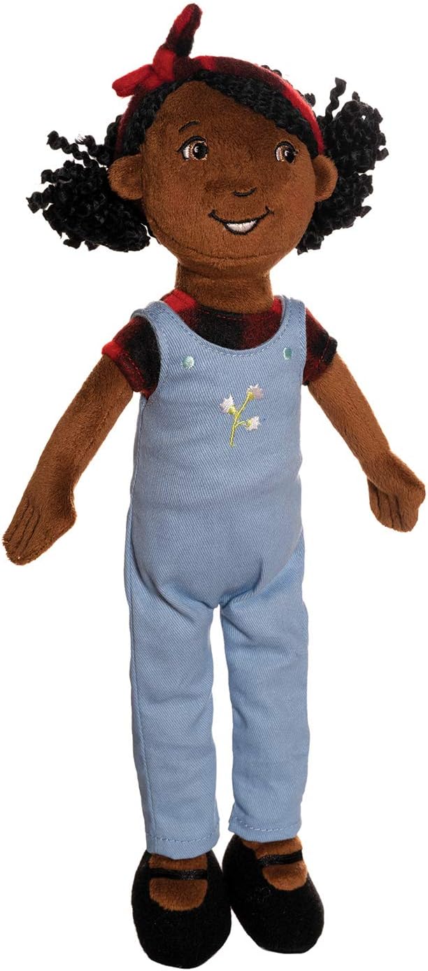 A bright, funky Chick Doll with a big smile—seriously, how can you not love that vibe? Soft fabric body, super comfy, dressed in a wild, colourful outfit. Perfect for brightening up any room. Pure joy!