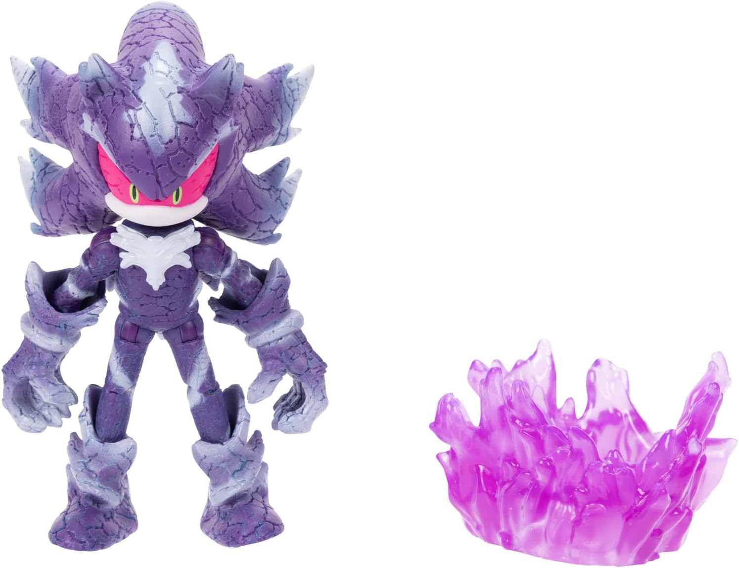 Sonic the Hedgehog 4-inch Mephiles the Dark Action Figure with Purple Mist Base Accessory. Ages 3+ (Officially licensed by Sega) - Image 7