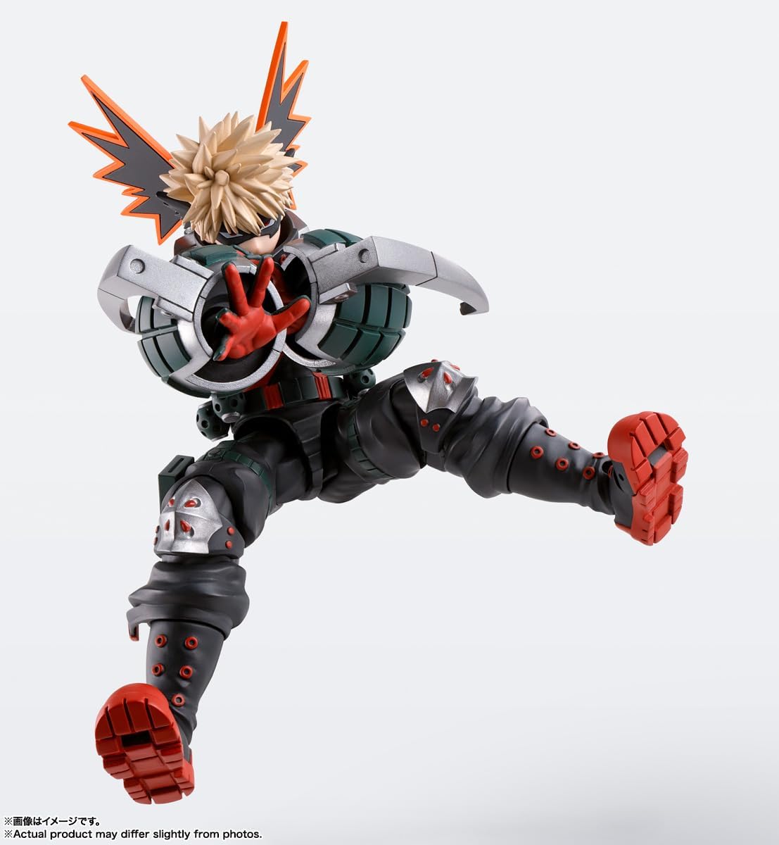 TAMASHII NATIONS - My Hero Academia - Katsuki Bakugou, Bandai Spirits S.H.Figuarts Action Figure - Image 8