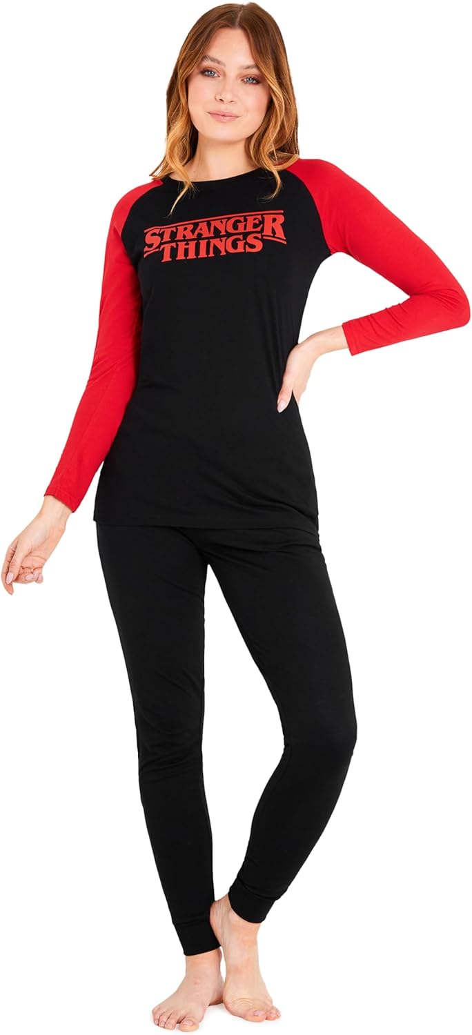 Stranger Things pyjamas for kids—bright and bold, with all the cool characters you love. Short sleeves, comfy trousers. Perfect for adventures in dreamland or binge-watching your fave episodes!