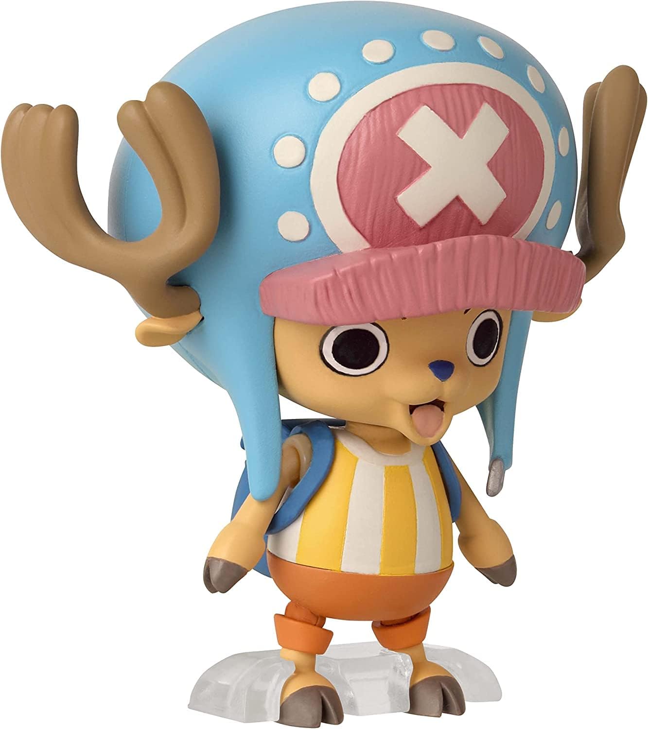ANIME HEROES One Piece Figures Tony Tony Chopper Action Figure | 17cm Articulated Chopper Anime Figure With Swappable Arms Faces And Backpack | Bandai One Piece Action Figures Pirate Toys Range - Image 5