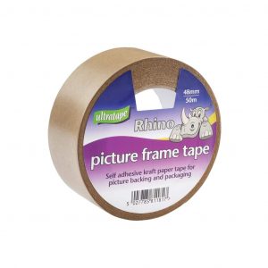 A roll of double-sided tape—perfect for picture frames, right? Look at that strong adhesive surface; it's just begging to be put to use. Its compact design means you can stash it anywhere, always ready for whatever creative project you have in mind.