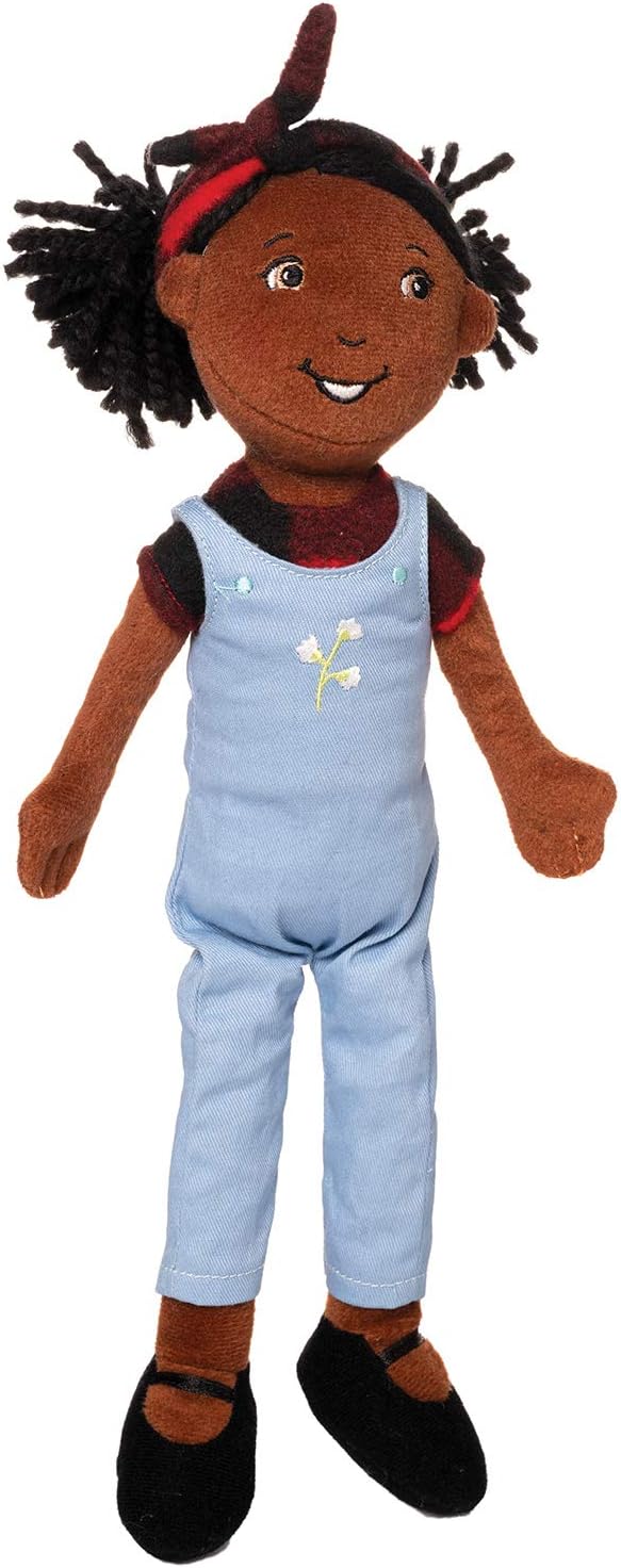 A Groovy Chick Doll, standing tall—rocking a bright outfit and a grin that could light up a room. Soft fabric body, seriously colourful vibes all around. Perfect for playtime or just to add some coolness to your space.