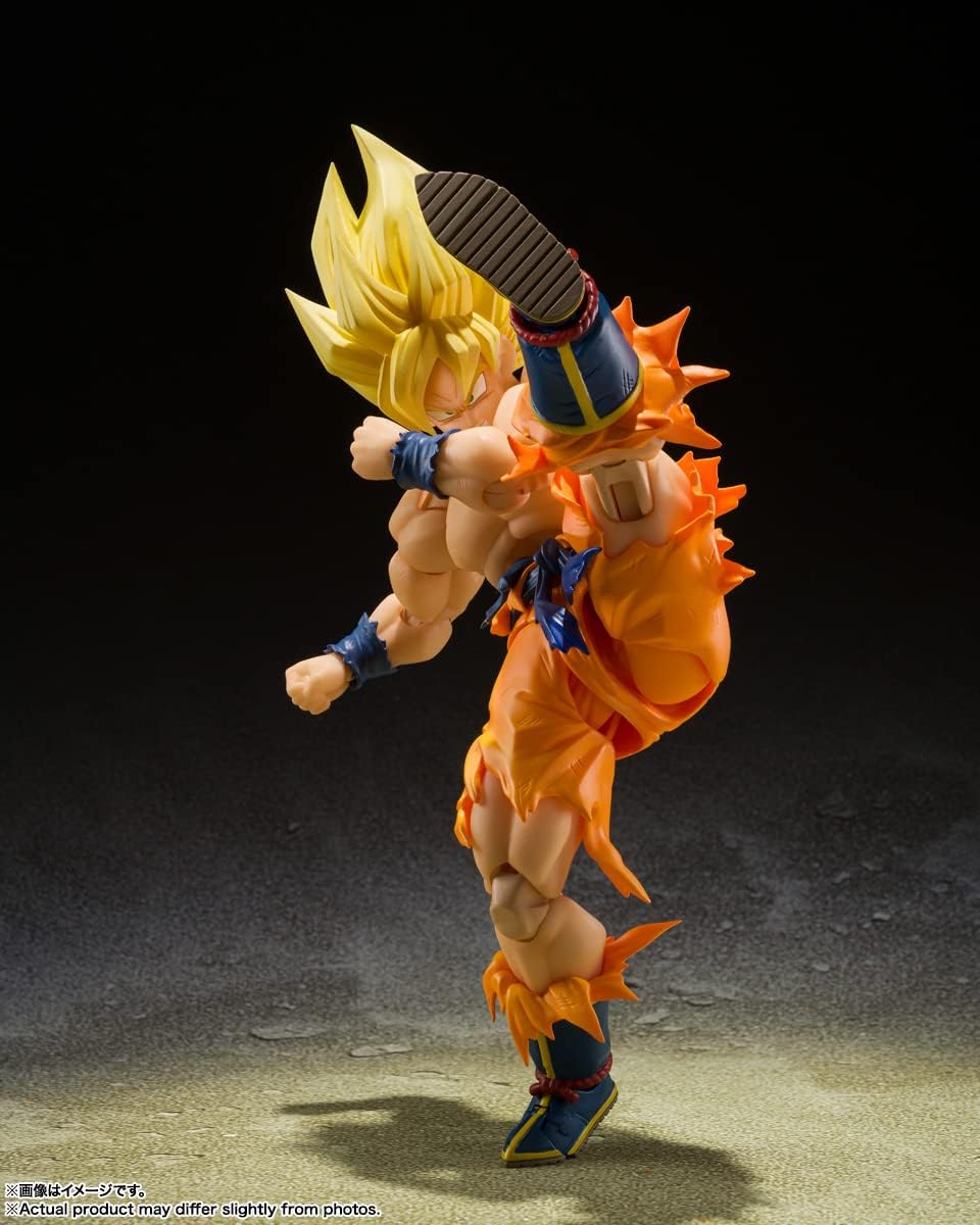 TAMASHII NATIONS - Dragon Ball Z - S.H. Figuarts - Super Saiyan Son Goku Legendary Super Saiyan - Image 7