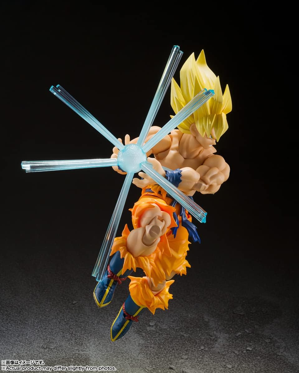 TAMASHII NATIONS - Dragon Ball Z - S.H. Figuarts - Super Saiyan Son Goku Legendary Super Saiyan - Image 9