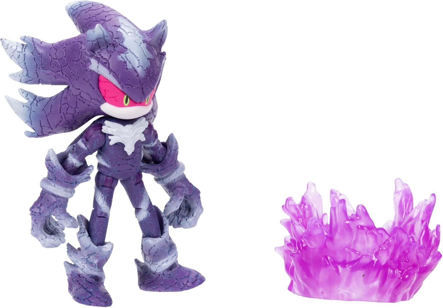 Sonic the Hedgehog 4-inch Mephiles the Dark Action Figure with Purple Mist Base Accessory. Ages 3+ (Officially licensed by Sega) - Image 8