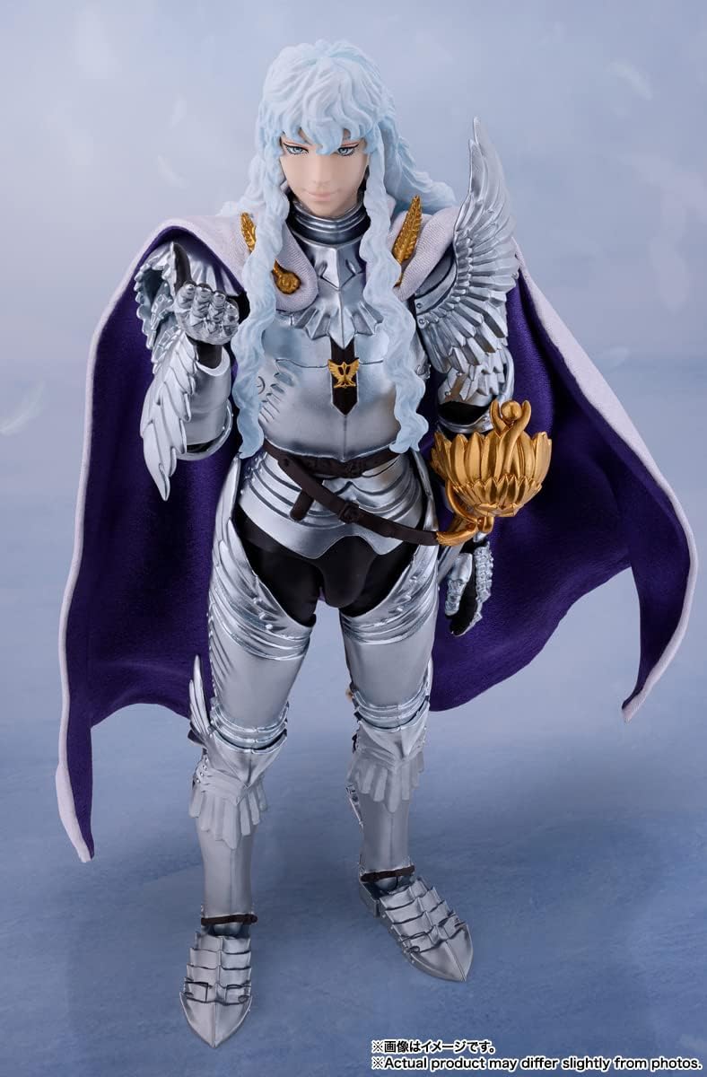TAMASHII NATIONS BANDAI S.H. FIGUARTS Berserk: Griffith Hawk of Light - Image 5