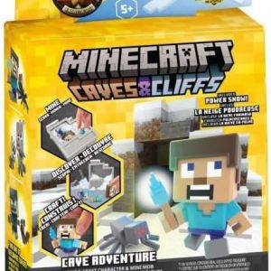 Brightly designed Treasure X Minecraft box, bursting with colours—inside, a treasure chest waits. Perfect for kids who love the game!