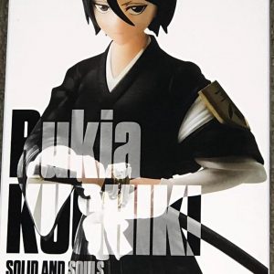 Rukia figure from Bleach—check out the wild details on her outfit! She's striking a super dynamic pose, ready for action. Seriously, if you're a fan, this one's a must-have!