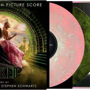 Rad picture disc vinyl—super vivid art straight from the musical. Characters, scenes, all wrapped up in that slick circular LP format. It's a real eye-catcher!
