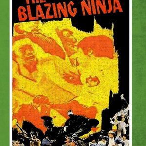 This black and red ninja costume—seriously sleek—comes with a hood and a mask. It's all about those intricate patterns, right? Just imagine the stealth vibes. Mannequin’s rocking it against a simple backdrop, but trust me, this outfit steals the show.