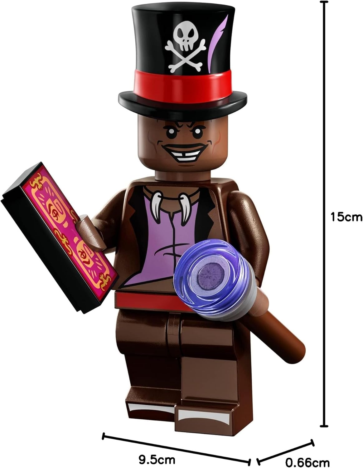 A vibrant array of Disney minifigures—like Sorcerer’s Apprentice Mickey, decked out with quirky accessories—all tucked away in mystery bags. The bright colours pop against a clean white backdrop, making the excitement of surprise even more palpable. Each character’s charm stands out, teasing what could be inside. Perfect for collectors or anyone who just loves a little magic!