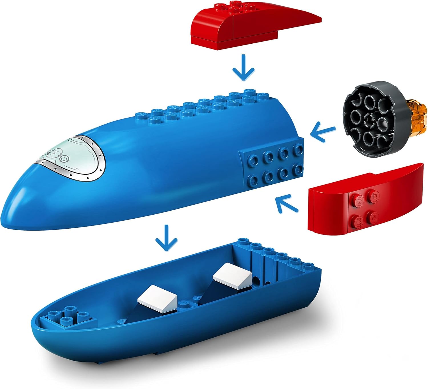 Miki Maus LEGO set showcasing Mickey and Minnie Mouse as astronauts—complete with a rocket ship and fun play accessories. All set against a clean white backdrop. Perfect for imaginative play, right?