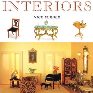 A cute little living room scene—think tiny sofa, a slick coffee table, some quirky decor thrown in. It’s got that homey vibe, you know? Everything’s packed into this miniature space, just waiting for a story. Perfect for collectors or a unique touch on your shelf.