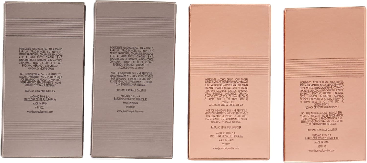 Jean Paul Gaultier Le Male Miniatures Gift Set For Him JPG - Mini,Multicolor,4x 7ml - Image 4