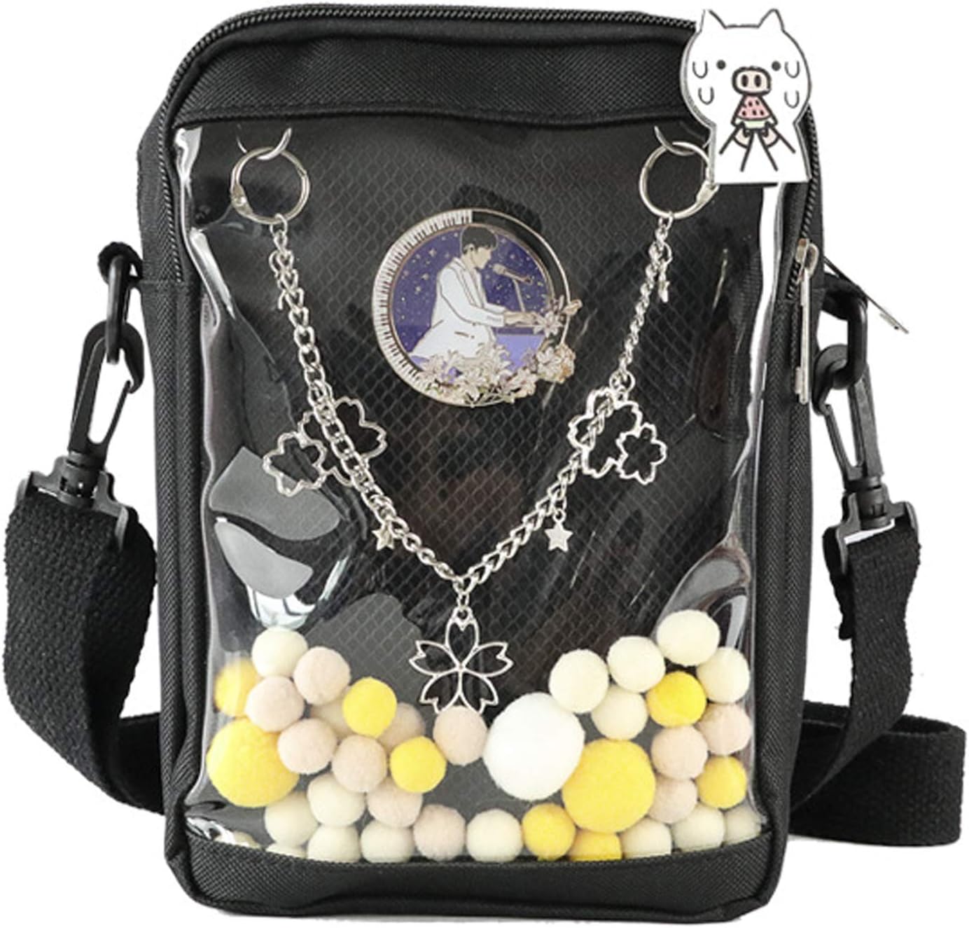 A bold look at the ita anime 2 bag—crazy vibrant colours explode across the surface, packed with all your fave characters. Seriously, it’s a feast for the eyes, just bursting with personality. Perfect for any anime lover, or just if you wanna stand out.