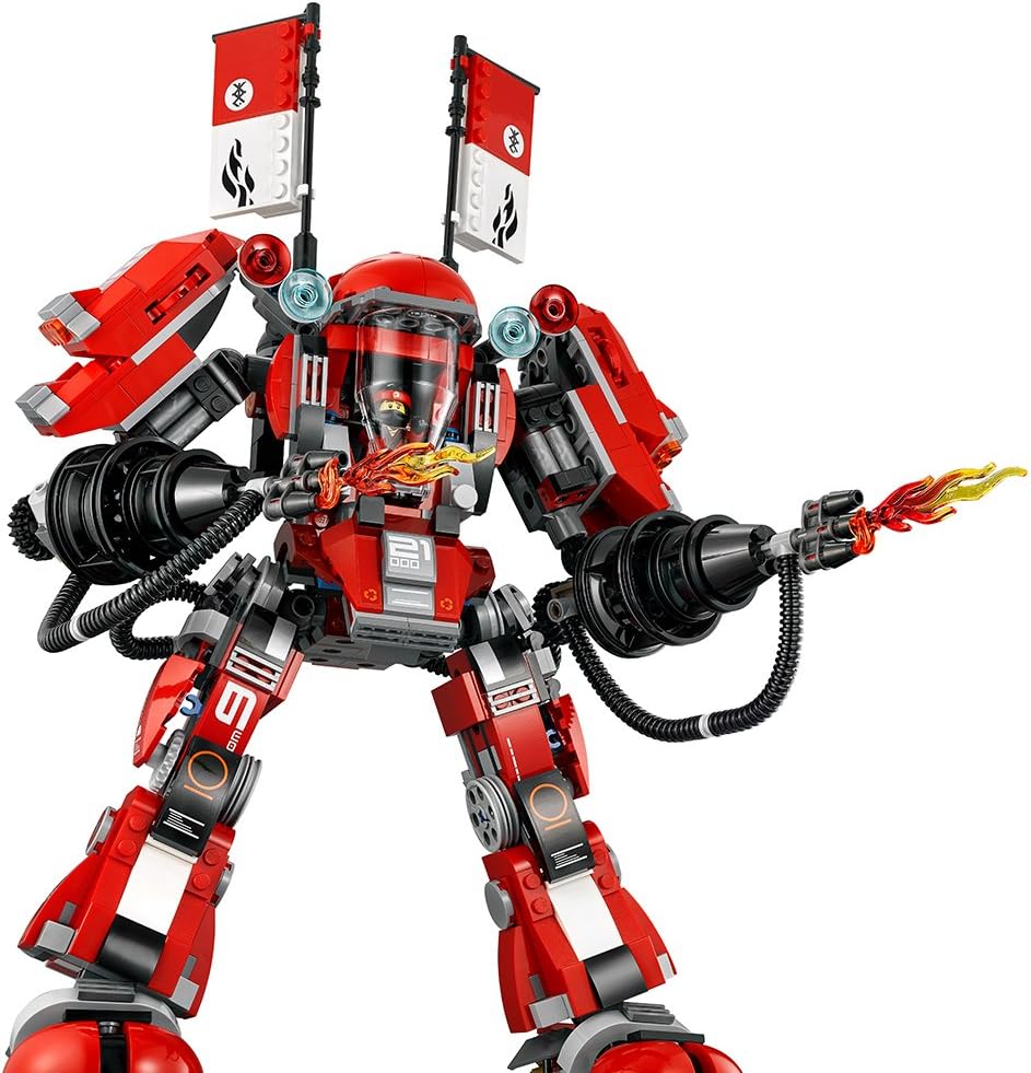 LEGO Ninjago Movie 944-Piece Fire Mech Construction Set - Image 7