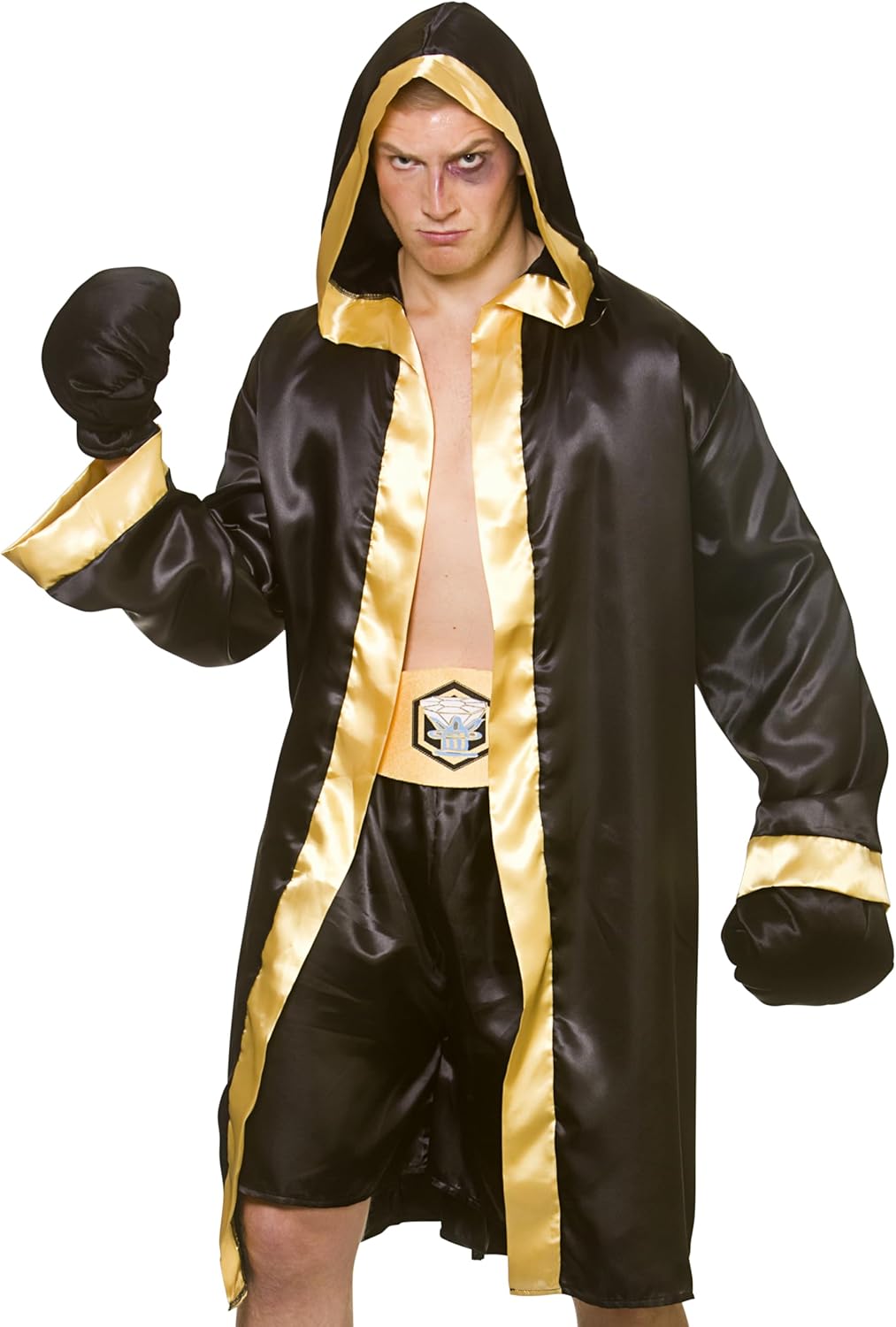 Wicked Costumes Adult Men's Champion Boxer Fancy Dress Costume - Image 3