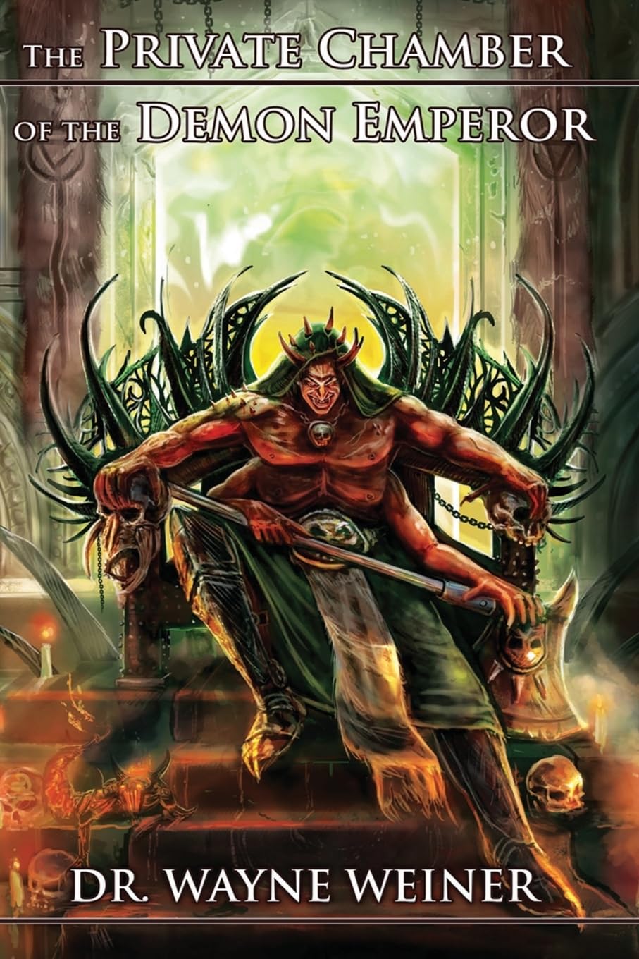 A striking demon emperor figurine—armor glinting, fierce expression, sword raised. Dark background adds drama, hints at danger lurking. Perfect for collectors, lovers of the dark aesthetic.