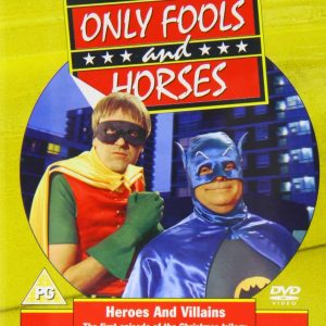 A lively game box for Only Fools and Horses, bursting with colourful artwork and those beloved characters—classic heroes, dubious villains, and all the shenanigans you’d expect! Great for fans or anyone looking for a laugh.