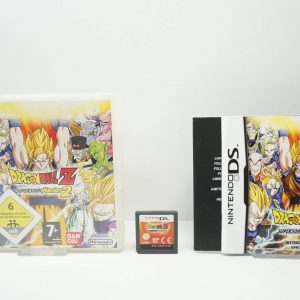 Cover art for Dragon Ball Z: Supersonic Warriors 2—featuring bold, colourful characters in electrifying action poses, capturing that intense energy of the battle. It’s like you can feel the power leap off the screen!