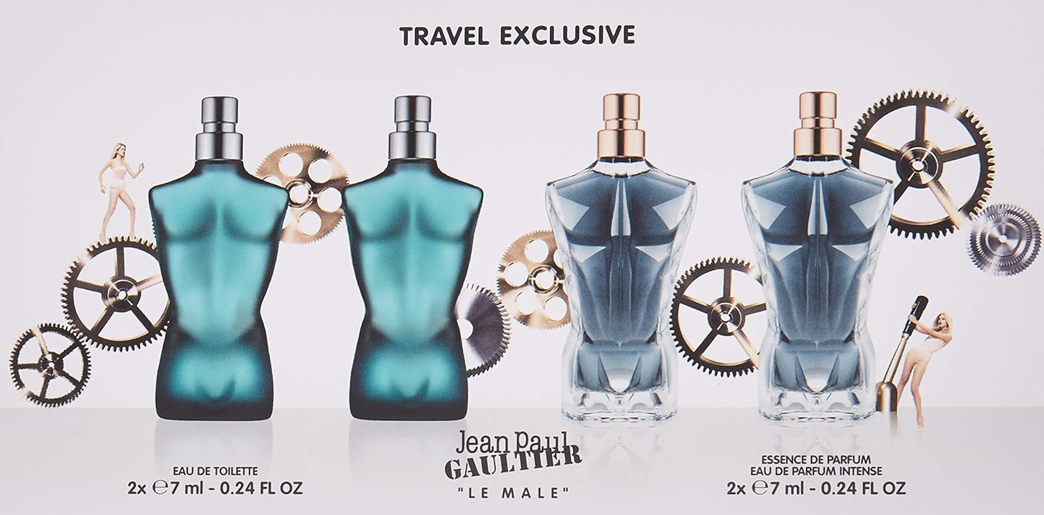 Jean Paul Gaultier Le Male Miniatures Gift Set For Him JPG - Mini,Multicolor,4x 7ml - Image 5
