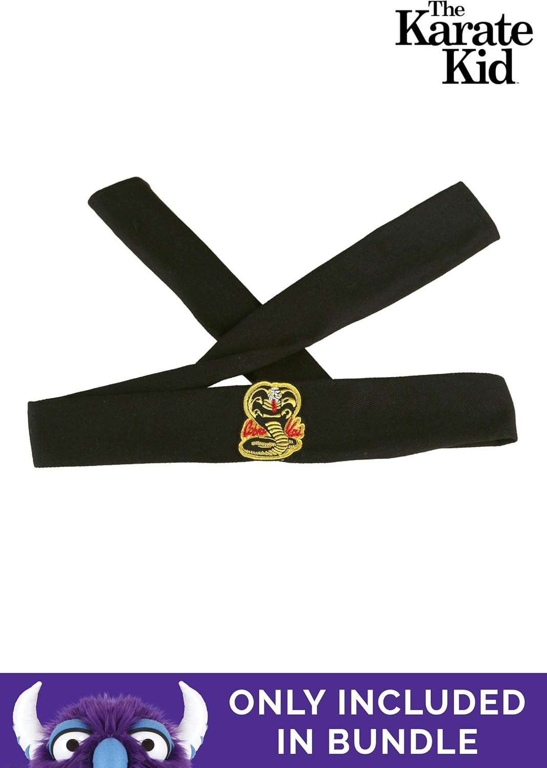 Cobra Kai black robe, bold yellow trim—an eye-catching logo right there. Just imagine wrapping yourself in this—perfect for lounging or channeling some dojo vibes at home.