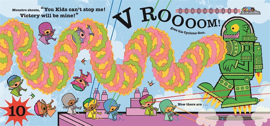 Ten Little Superheroes - Image 2