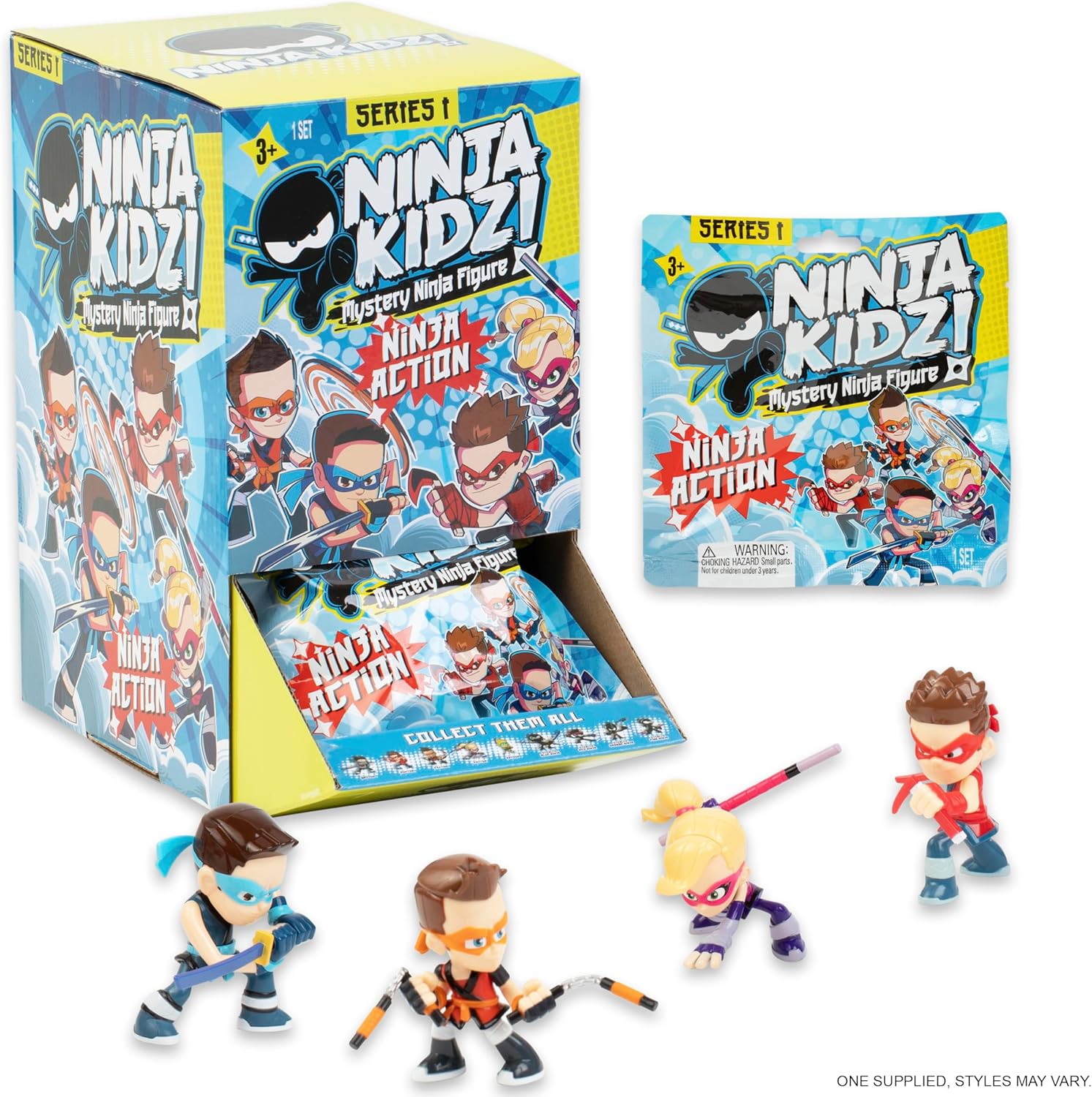 Ninja Kidz Mystery Ninja Figures Mystery Set with 9 characters to collect, Officially Licensed Merch - Image 4