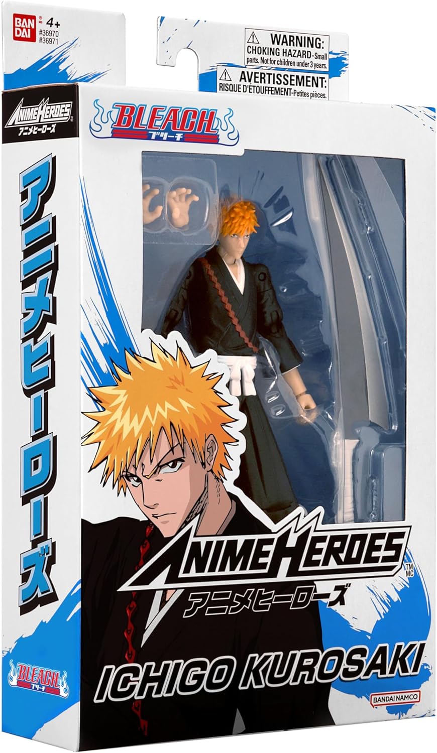 Anime Heroes - Bleach - Ichigo Kurosaki Action Figure - Image 7