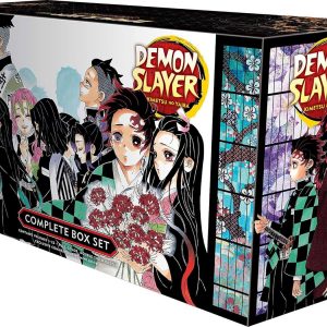 A stack of Demon Slayer books—each sporting bold, eye-catching covers. The characters leap off the pages; vibrant artwork that just grabs you. Perfect for fans and collectors alike, or anyone who loves a good story.