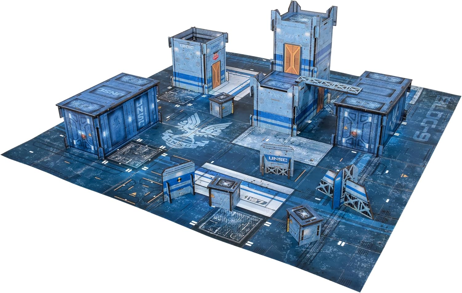 A lively bunch of Halo miniatures sprawled across a gaming table—each character bursting with personality, models poised for some intense tactical action. They’re not just figures. They're the heart of the game.