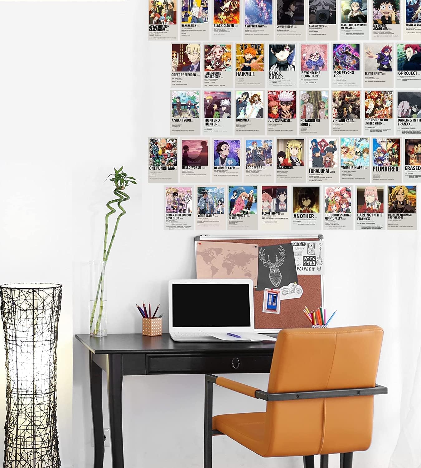 ZPPLD 50pcs Anime Wall Collage Kit,Anime Collage Kit for Wall Aesthetic,Anim Poster,Aesthetic for Wall Collage,Animes Posters Dorm Decor Photo Collection Bedroom Decor for Animes Lovers - Image 7