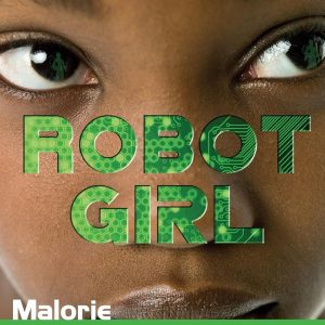 A striking robot girl—metallic and sleek, her large eyes almost human. It’s like she’s caught between worlds, don’t you think? The neutral backdrop makes her shine, emphasizing those futuristic vibes. Quite the eye-catcher.