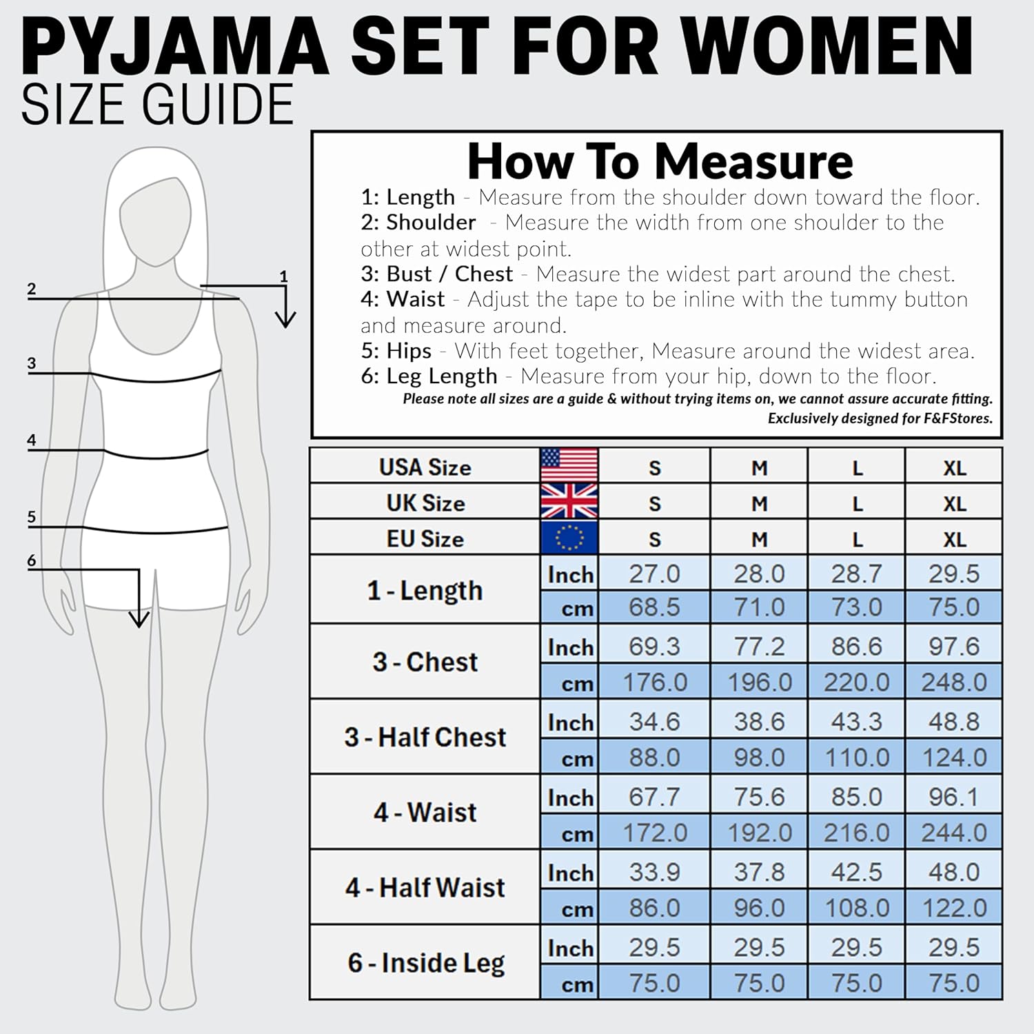 Stranger Things Womens Pyjamas Set Nightwear Long Sleeve & Bottoms PJs Lounge Set Women Teenagers S-XL Gifts for Women - Image 4