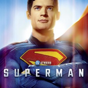Superman DVD—classic cover art, that big blue and red hero stands out, title in bold. The imagery? Yeah, it’s all drama and heroism. You know the vibe.
