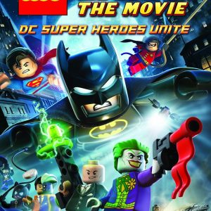 LEGO set of Batman and Robin — all decked out with accessories. The backdrop’s a wild comic book explosion of colours. Perfect for superhero fans, right?