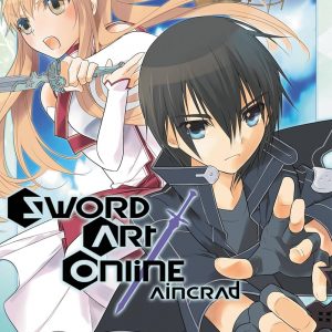 Aincrad manga volume—check out that eye-catching cover! Characters pop against a backdrop that screams fantasy. Adventure, mystery, all wrapped up in this vibrant artwork. It’s not just a book; it’s a portal.