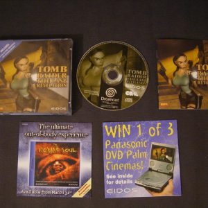 Epic cover art for Tomb Raider Revelations 2—there’s young Lara, fierce and ready. The backdrop? Dark, moody vibes with ancient ruins creeping up, shadows lurking everywhere. Adventure is calling, and you can feel it.